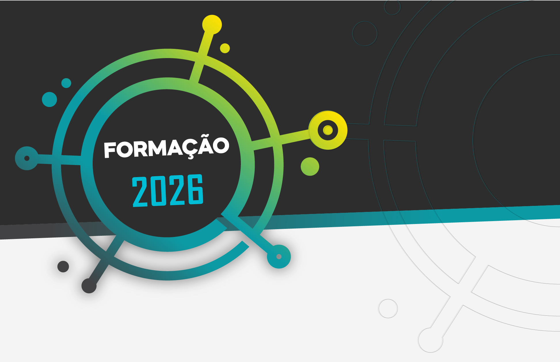 Identidade visual do plano de formação interna para 2026